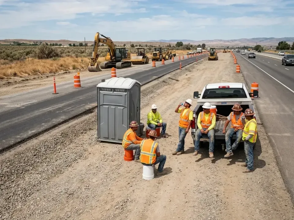 highway-road-construction-crew-007 — frequently asked questions, Porta Potty and Restroom Rentals in Basile, LA